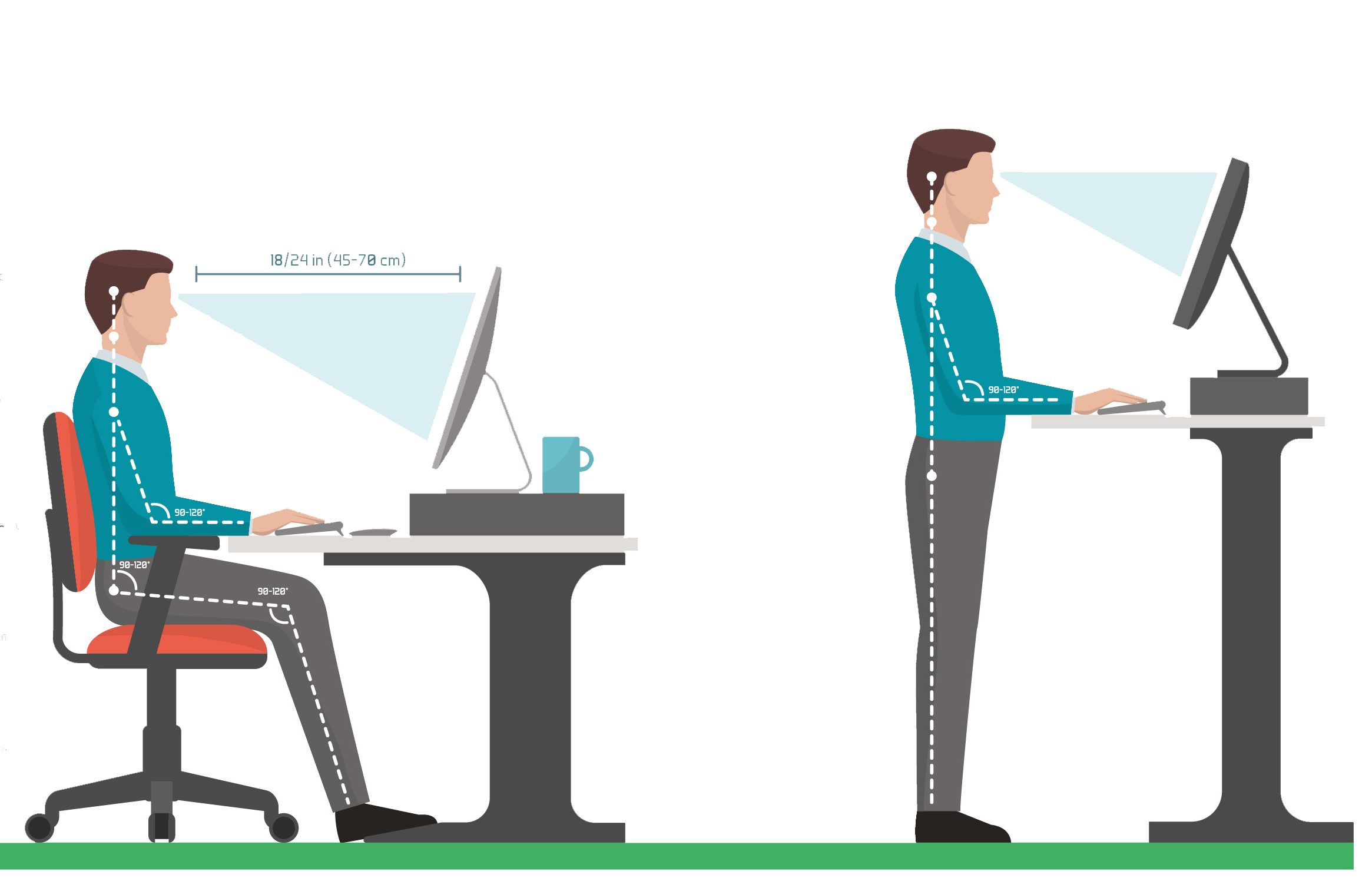 proper-desk-posture | Therapydia